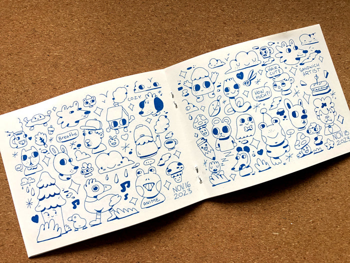 Today Is The Day - Daily Doodle Zine