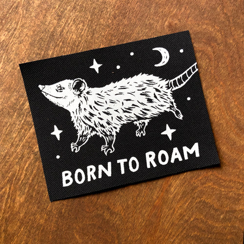 Born To Roam patch - black
