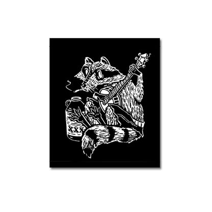 Raccoon with Banjo patch