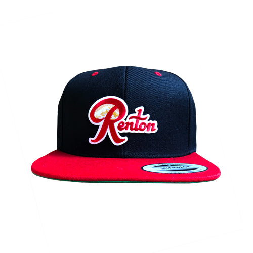 Renton Snapback hat - Black & Red