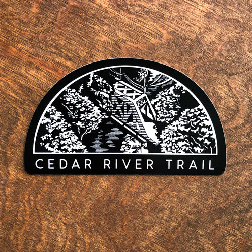 Cedar River Trail sticker