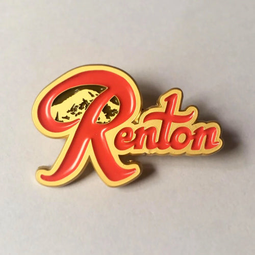 Renton enamel pin